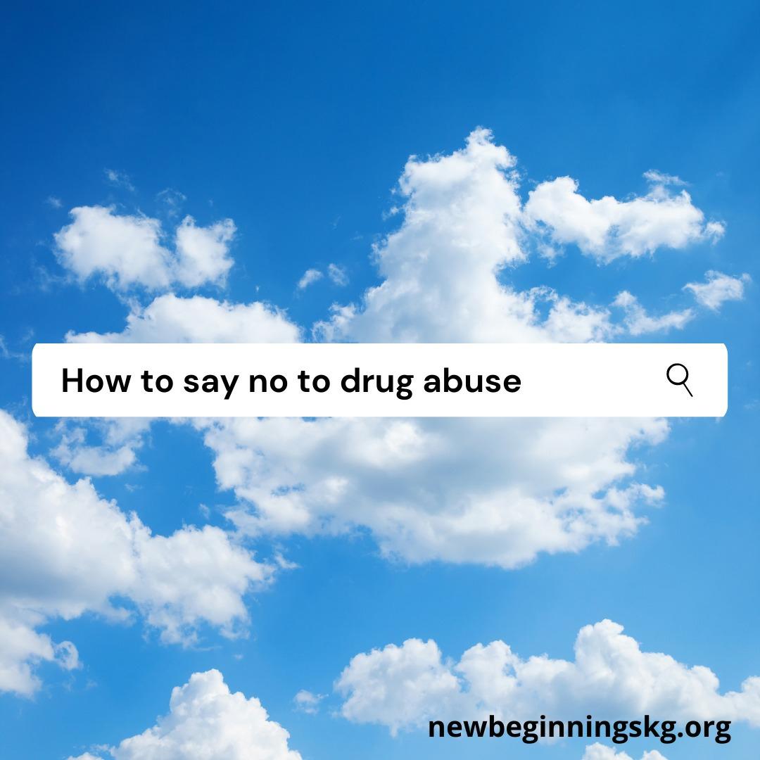 NewbeginningsKg's tweet photo. Do not shy away from saying NO. Remember prevention is always better than cure. 

Share with us other ways you have used to say NO to drugs in the comment section.

#Drugprevention
#MentalHealthAwareness https://t.co/EioYCm5GzM