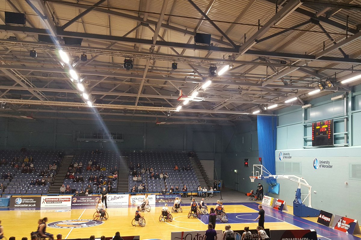 History made! Well done to all involved and for making this happen. Great game to watch and can't wait to see what the future holds for this league <a href="/WBPLWolves/">Worcester Wolves Wheelchair Basketball</a> #eliteathletes <a href="/worcester_uni/">University of Worcester</a>