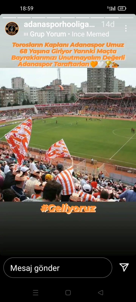 isadayi11's tweet photo. Kalk ayağa Toros kaplan ordusu,bu maç çok önemli çok.haftaya ilk altiyiz inşallah.harekat başladı##superlige https://t.co/pW9Sc9taGH