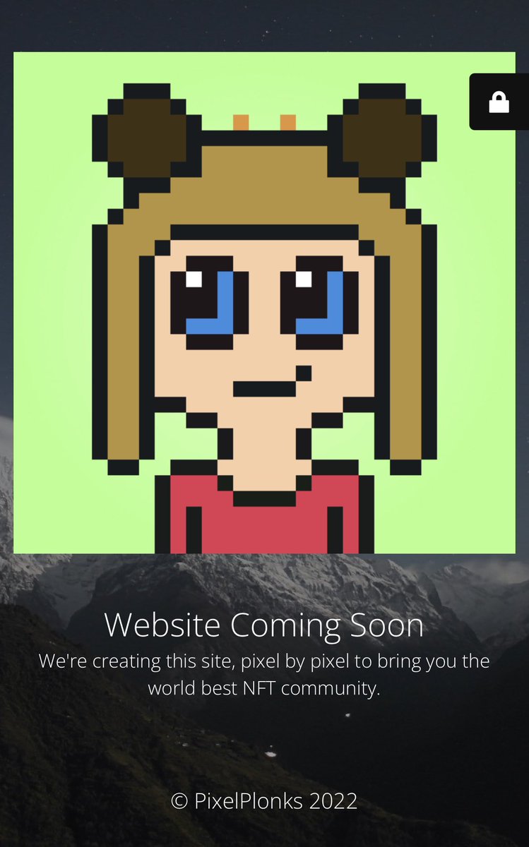 PixelPlonks's tweet photo. The Pixel Plonks website is under way! We will be using it as a platform to layout our roadmap and show community stats! #nft #NFTCommunity #NFTProject https://t.co/QbfGB6KtpG