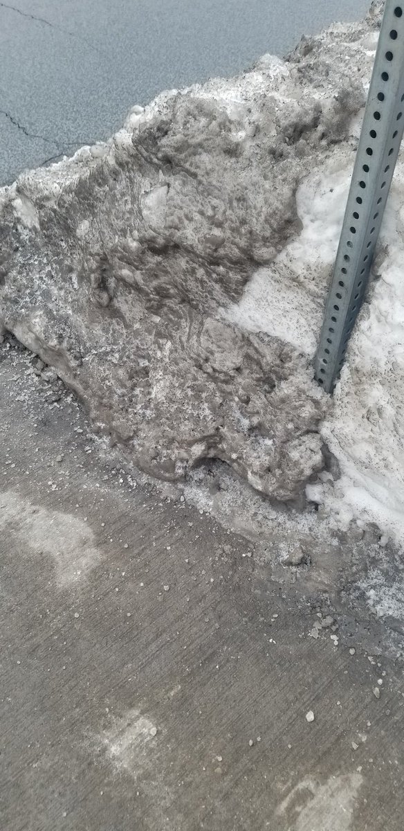 Sure, snow is pretty. For about 2 days then it looks like this everywhere for a month.