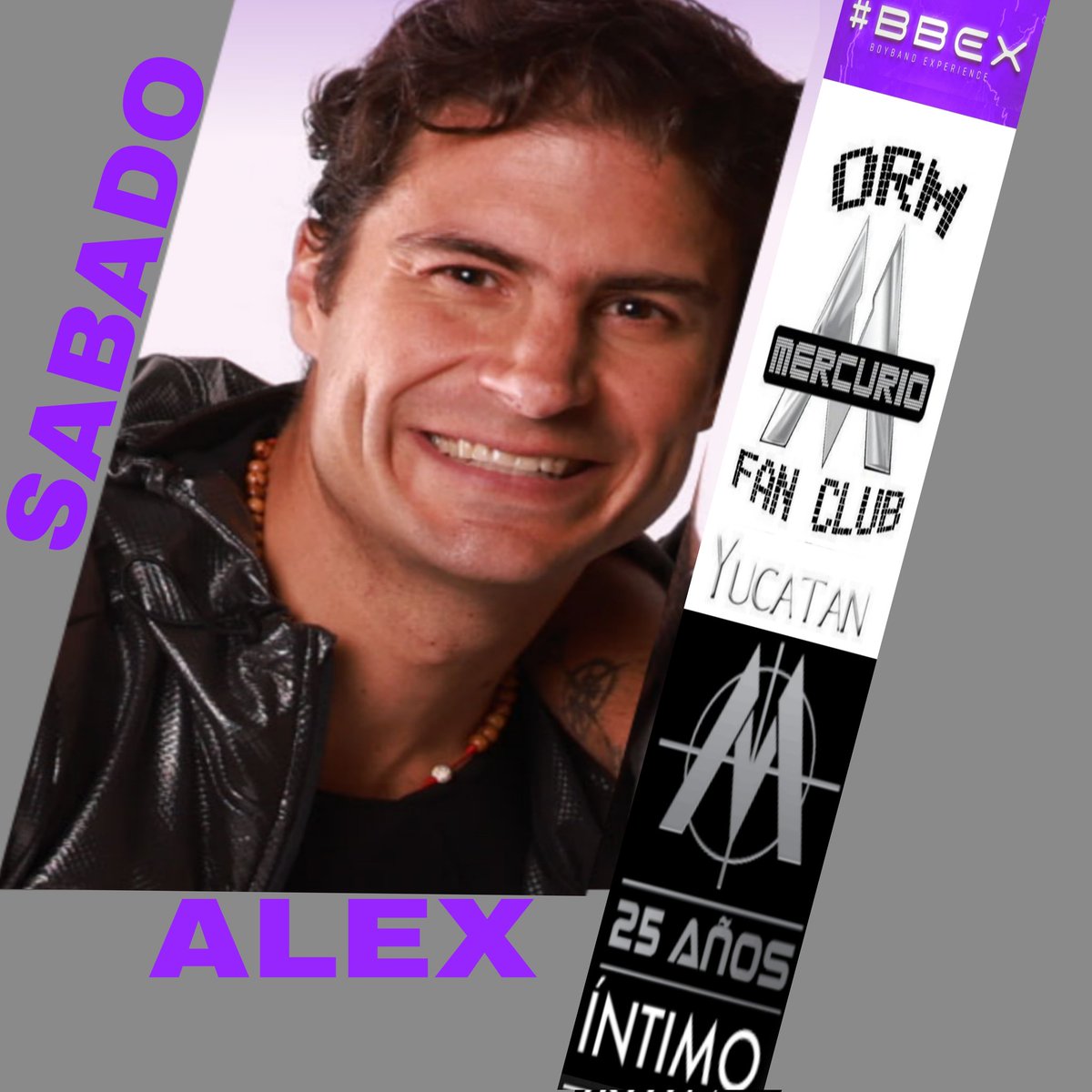 ORMYucatan's tweet photo. Hoy es #sabadodealex
@alex_sirvent
Estará el #26DeMarzo 
en #Mérida #Intimo @GrupoMercurio #Mercurio25años 
También es parte de @boybandex
#Mercurio #MDO #Ragazzi #Kairo #hijosdesanchez #UFForia #TierraCero #M5
#alexMercurio 
#Mercurio  #26añosenamoradisimas https://t.co/X6YfI4ERIy