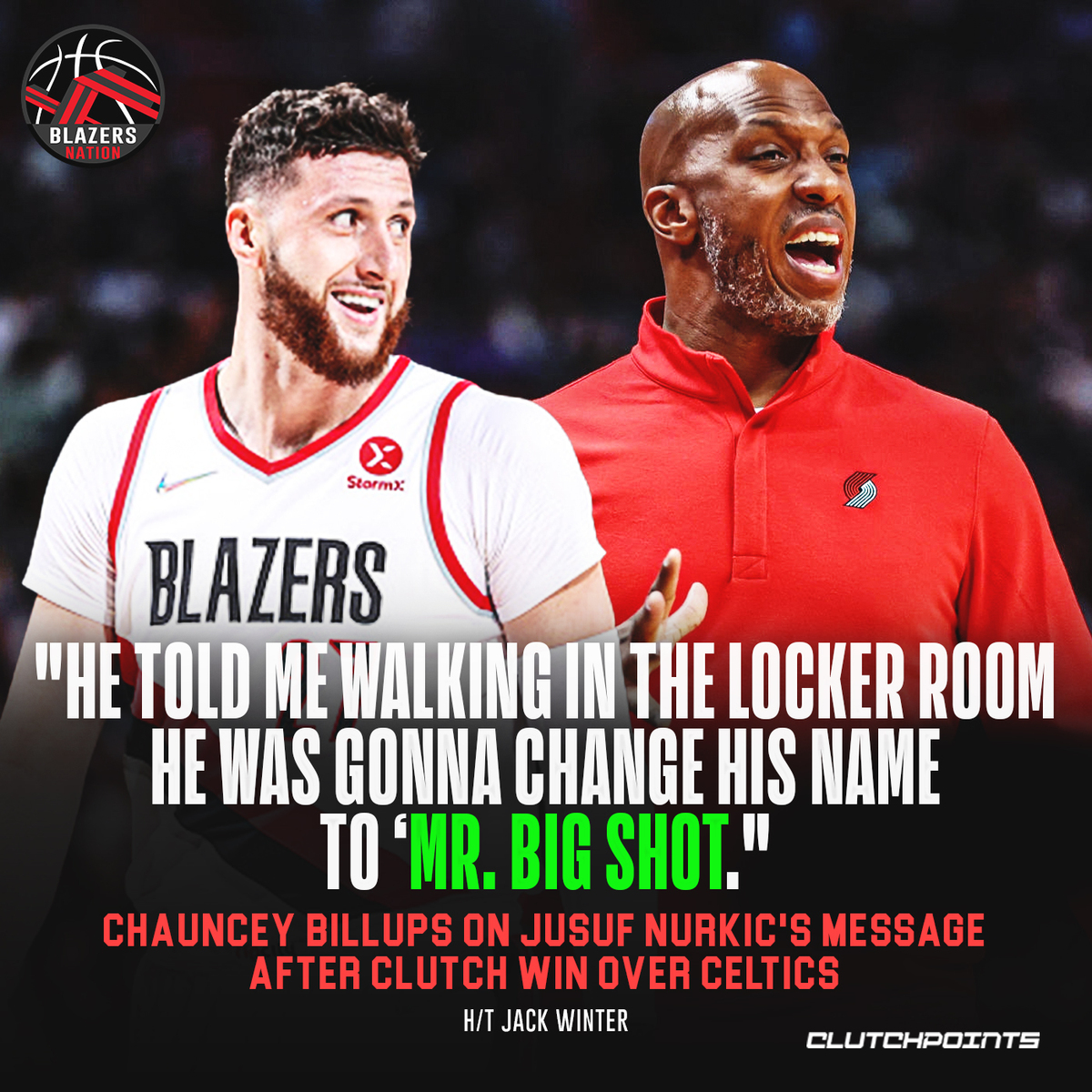 RT @BlazersNationCP: If Jusuf Nurkic keeps this up then he can keep the nickname https://t.co/1IzX9Pik48