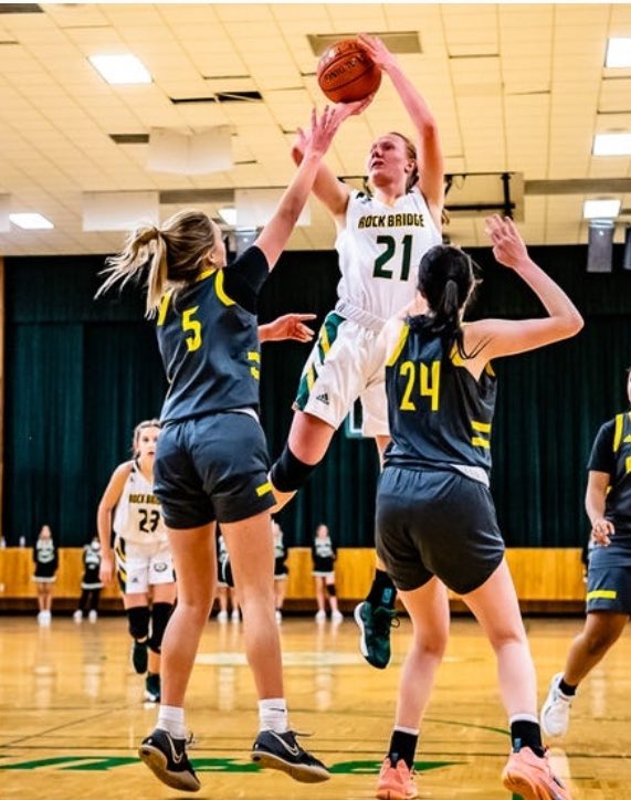 Number 2 in 6a and nationally ranked <a href="/RockBridgeGBK/">Rock Bridge GBK</a> big win in KC. 5-11 guard <a href="/akswish1/">Averi Kroenke</a> with 32 points 16 boards 3 assists. Mizzou signee is averaging 13 rebounds a game from the PG spot!!!!  Congrats AK