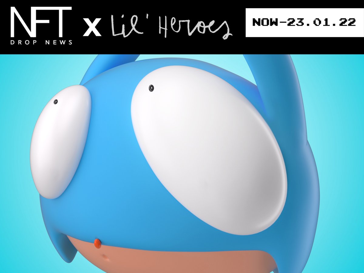 NFT DROP NEWS (@nft_dropnews) on Twitter photo We are excited to collaborate with our friends at
<a href="/LilHeroesNFT/">Lil' Heroes by Edgar Plans</a> by Edgar Plans to give away 1 NFT!
How to enter:
1. Like & RT
2. Tag 2 friends
3. Follow <a href="/NFT_DROPNEWS/">NFT DROP NEWS </a> & <a href="/LilHeroesNFT/">Lil' Heroes by Edgar Plans</a>
Results on 23.01 - 3PM UTC! May the Lil'Heroes be with you! We are excited to collaborate with our friends at
<a href="/LilHeroesNFT/">Lil' Heroes by Edgar Plans</a> by Edgar Plans to give away 1 NFT!
How to enter:
1. Like & RT
2. Tag 2 friends
3. Follow <a href="/NFT_DROPNEWS/">NFT DROP NEWS </a> & <a href="/LilHeroesNFT/">Lil' Heroes by Edgar Plans</a>
Results on 23.01 - 3PM UTC! May the Lil'Heroes be with you!