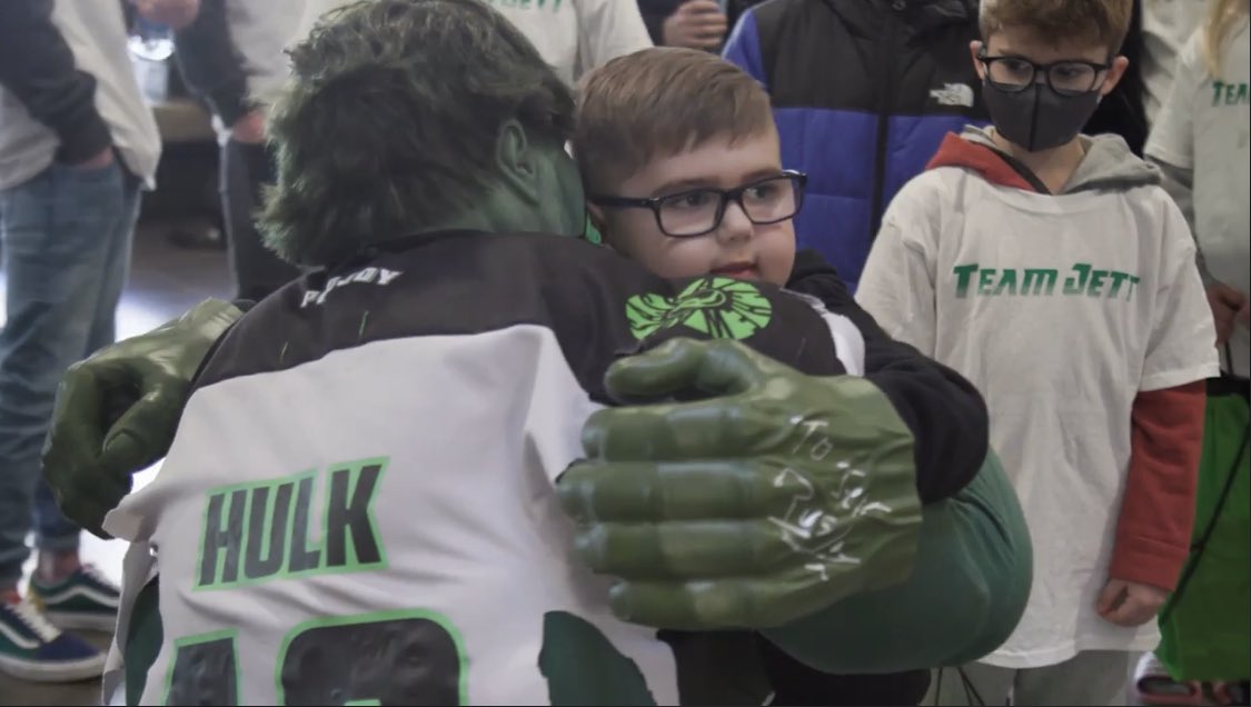 SaskRushLAX's tweet image. We are deeply saddened to learn of the passing of Jett Reis. Hulk may have been your favourite superhero, but you were ours. #RushNation will miss you dearly 💚

Our deepest condolences go out to the Reis family, and all of those affected.