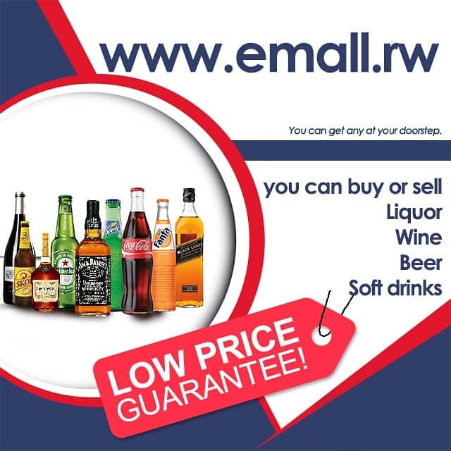EmallRwanda's tweet photo. Spot your favorite drink, then head over to @EmallRwanda and order it.  We'll shortly deliver in Kigali.
For orders, click https://t.co/tsvDMzM6Tf or call +250788385830
#drinks #wine #liquor #gini #beer https://t.co/squnUrjhOk