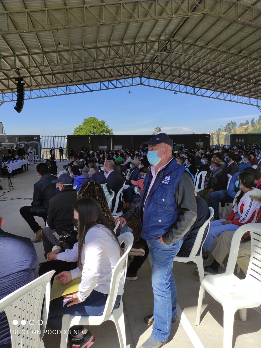 DefensoriaCol's tweet photo. #AEstaHora se lleva a cabo la Audiencia Pública en el municipio de #Gameza en la fase de consulta e iniciativa, dentro del proceso de delimitación del #PáramoDePisba, con la presencia de @MinAmbienteCo y @MinAgricultura. https://t.co/g4SSXLmDQg