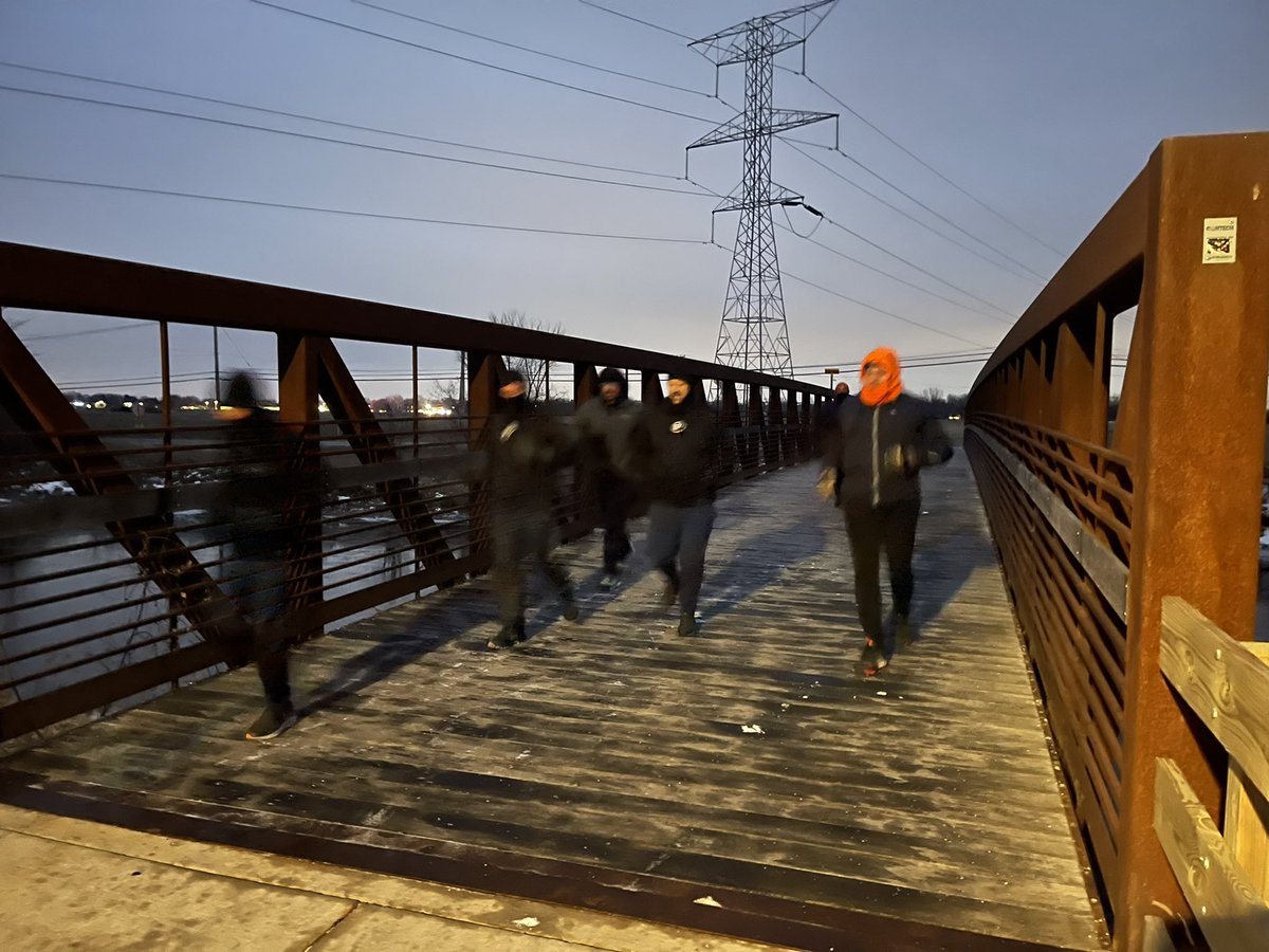 f3plainfield's tweet photo. Bone Spur led 59 PAX through a Winter Convergence to the roots of The Colosseum. Between some miles a small number of copperhead squats, lunges, and steps set the tone for leg day! Capped off the morning with some upper body merkins and Mary for the M’s and significant others. https://t.co/xiuCj3pGGM
