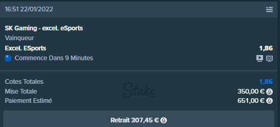 PronoEsportsOff's tweet photo. Match dans 10min ! 
@EXCEL à je pense les clés pour remporter ce match 
#LEC #TeamParieur #eSports https://t.co/Bib8PHVECg