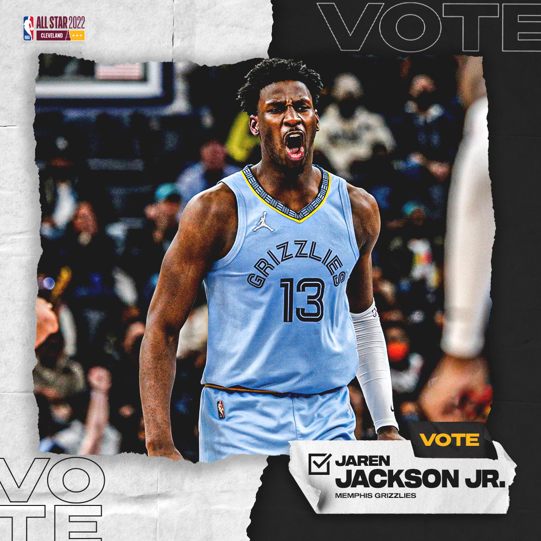 FDSN_Grizzlies's tweet image. ⭐️ FINAL DAY OF ALL-STAR VOTING ⭐️

RT to make @jarenjacksonjr an #NBAAllStar!