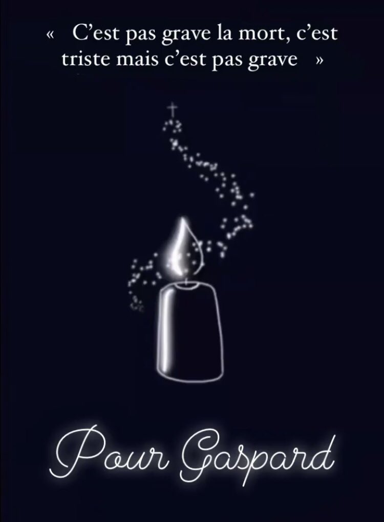 Aliette_Espieux's tweet photo. Toutes mes pensées et prières vont pour vous Anne-Dauphine et Loïc Julliand ! 🕯🙏
#gaspard https://t.co/viPeWsxmH2