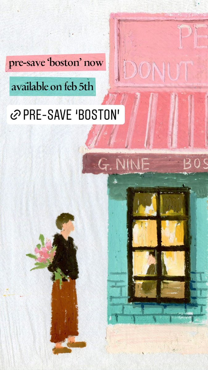 PortalGNineBR's tweet photo. 📌 #OFICIAL | 22.01.22 — af1gnine nos stories do Instagram.
"Pré-salve 'boston' já! Disponível dia 5 de fevereiro."
#GNINE #AF1 #KHH #KRNB https://t.co/K57taQ2sgS