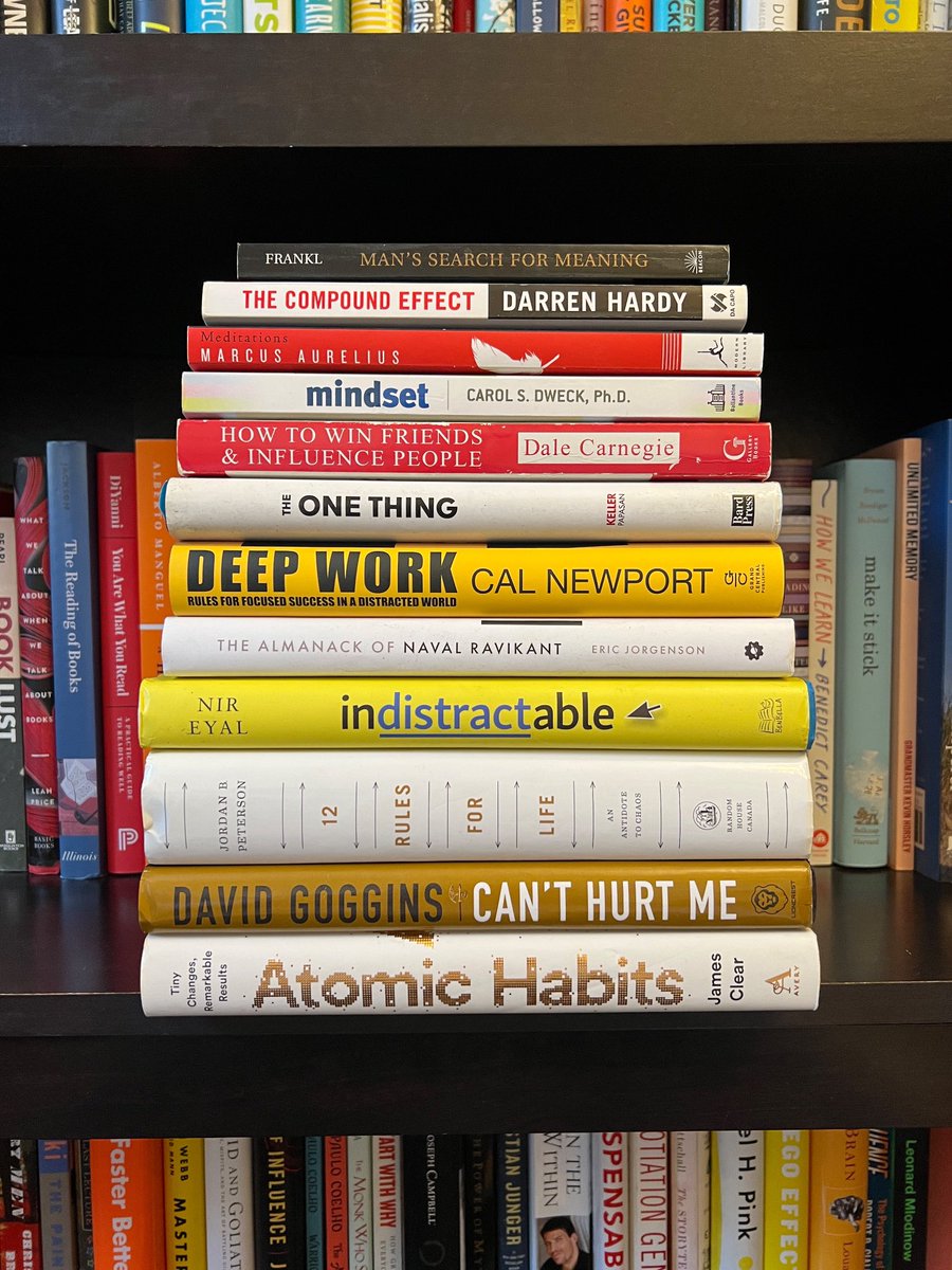 iambujukadiri's tweet photo. This 12 Books will transform your life if read and the information applied.
I LOVE BOOKS! Nothing feels more satisfying than a book read and watching your life change by it.
#StudyToBeApproved #BuildYourLibrary #LeadersAREReaders #Invest https://t.co/tPbCty5NCe