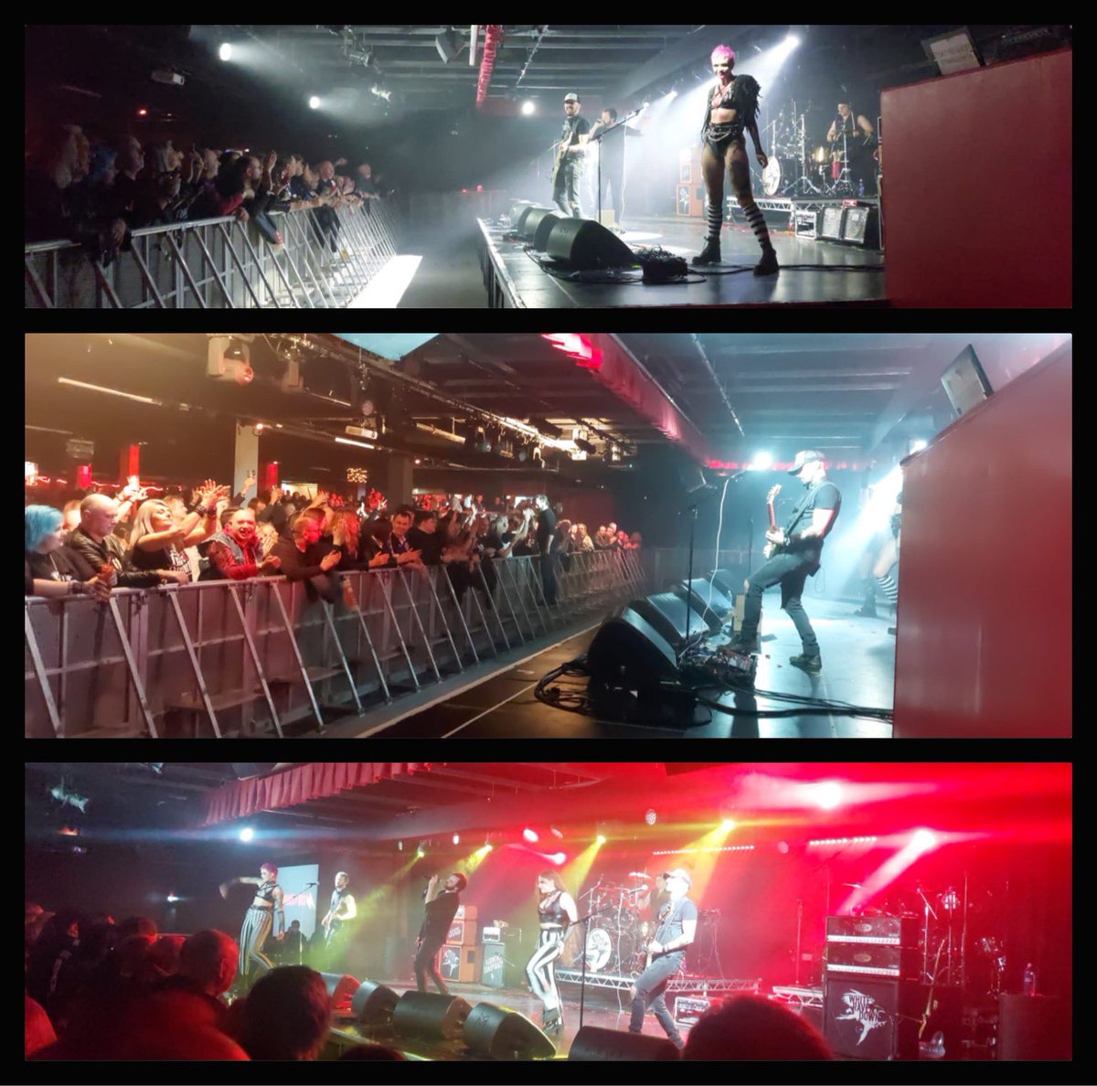 WhiteRavenDown's tweet photo. Giants Of Rock…
Omg…. You made our dreams come true!! 🤘🤘
What a NIGHT!!! 😀
Thank you... thank you… thank you… thank you.. ❤️❤️❤️🙏🙏🙏
#WRD #JoinTheConspiracy #WordsFailUs #WordsToFollowShortly
@SolidEnts @BigWeekenders https://t.co/5PVZQUmWTH