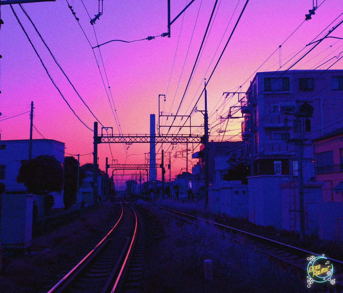 Owakita_'s tweet photo. Blue hour in Japan 💙 https://t.co/qmGjB80Jag