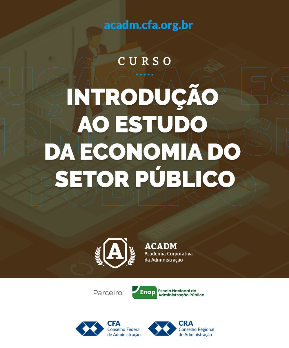 cfaadm's tweet photo. O domínio sobre assuntos de ordem pública deve estar em dia na vida de qualquer profissional de Administração. A ACAdm elabora cursos para manter seus alunos atualizados.

Link: https://t.co/phCYgZnxiq

#economia #adm #ACAdm https://t.co/mD7WLjldxL