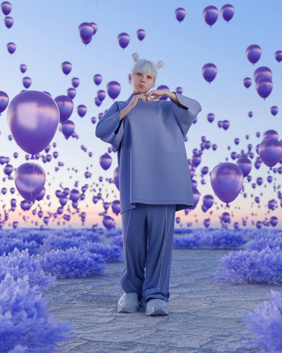 thxtsamratio's tweet photo. My name is William Lindhorst I'm a german creative director and 3D Artist. Trying to catch the vibe is my goal in every piece I create.💜 #PortfolioDay https://t.co/jlgu0uYn4g