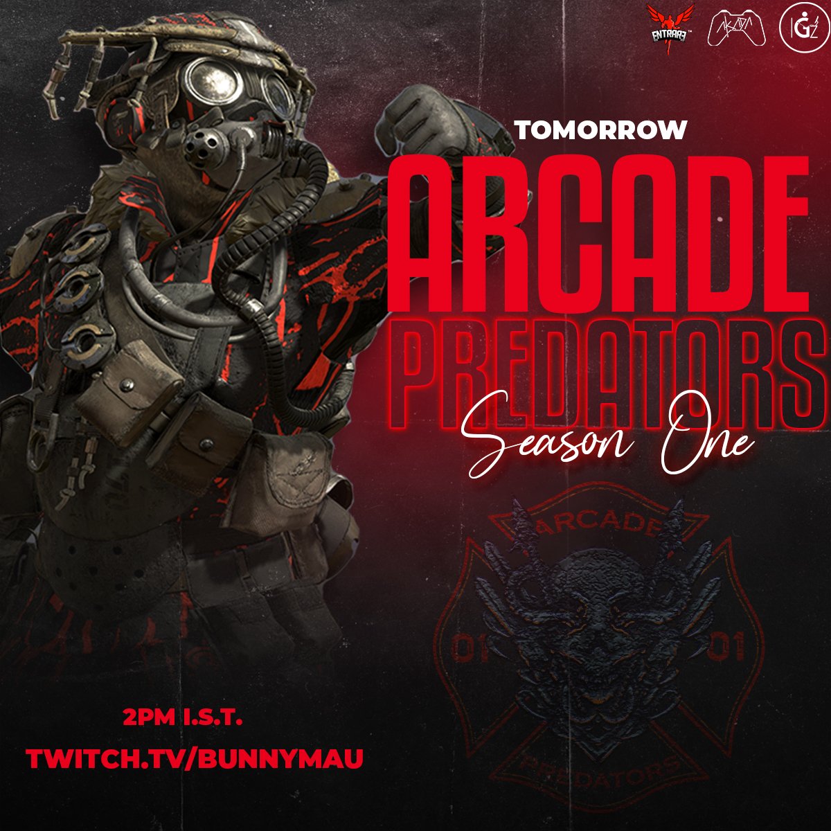 blackpanda_xo's tweet photo. Tommorow. Be ready to witness the awesome. 2PM IST only on https://t.co/36agJSdPfB
#ApexLedgends #arcade #entrare #akada #igz https://t.co/G6GNnukOI6