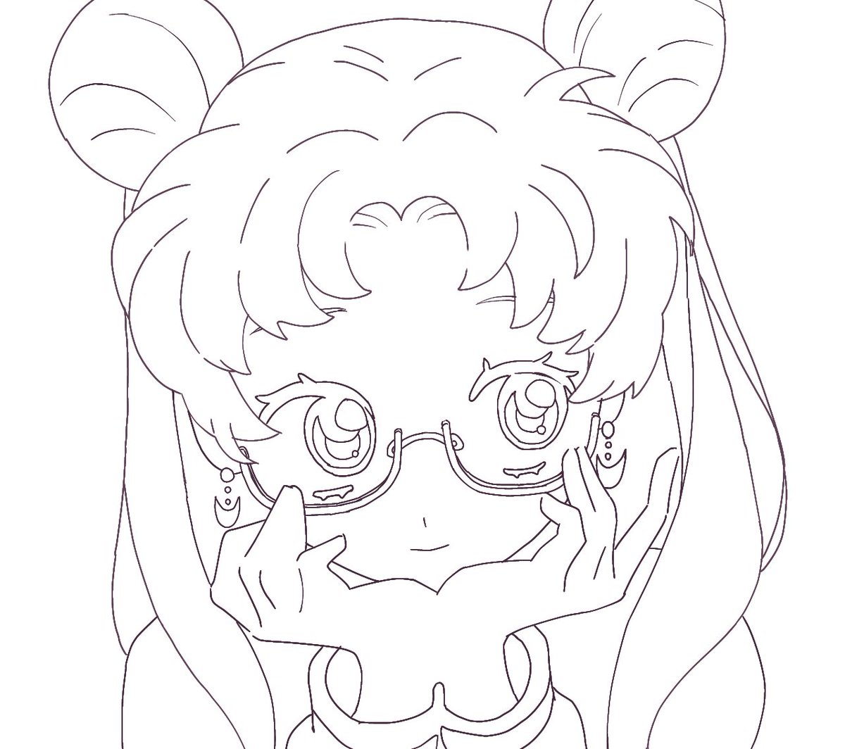 線画〜 
