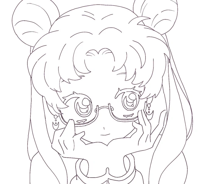 線画〜 