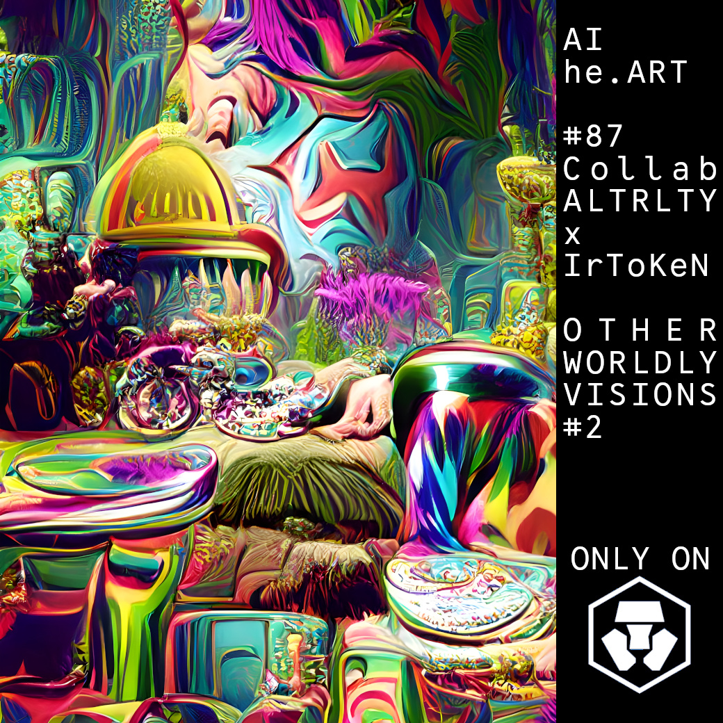 mesagiart's tweet photo. 🚨New drop🚨 "Otherworldly Visions #2" is the second special edition NFTs born from my collab with @xXIrToKeNXx 😊✨ Each one is a limited edition 1/1 NFT and only two were created during this collab.

Link: https://t.co/47xc5zDwme

#crofam #crofamily #FFTB #cryptocomnft #nft https://t.co/s3msMkbsID