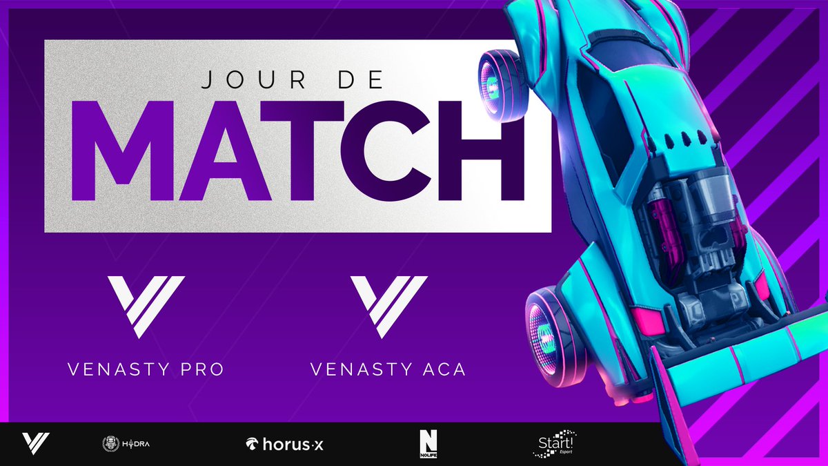venasty_esport's tweet photo. 🚀 | 𝗙𝗟𝗔𝗭𝗘 𝗖𝗨𝗣

✌️ Nos deux équipes participent à la Flaze Cup 4 ! 

🎦 https://t.co/Xc1YlRdU8u

🚗 @Lenrid_Rl 
🚗 @Delcorr_rl 
🚗 @blau_rl 
👉 https://t.co/grUAoz01S7

🚗 @YeezyRL 
🚗 @Crepsy_Off 
🚗 @N3KR0OS 
👉 https://t.co/TZEHghfDVc

🟣 #VenastyWin https://t.co/rY8jD8g7LD