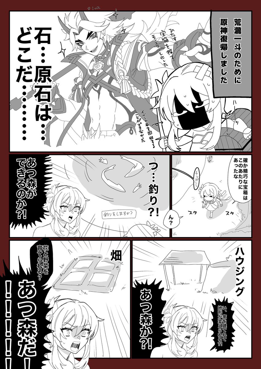 原神復帰した人間の日記 Risの漫画