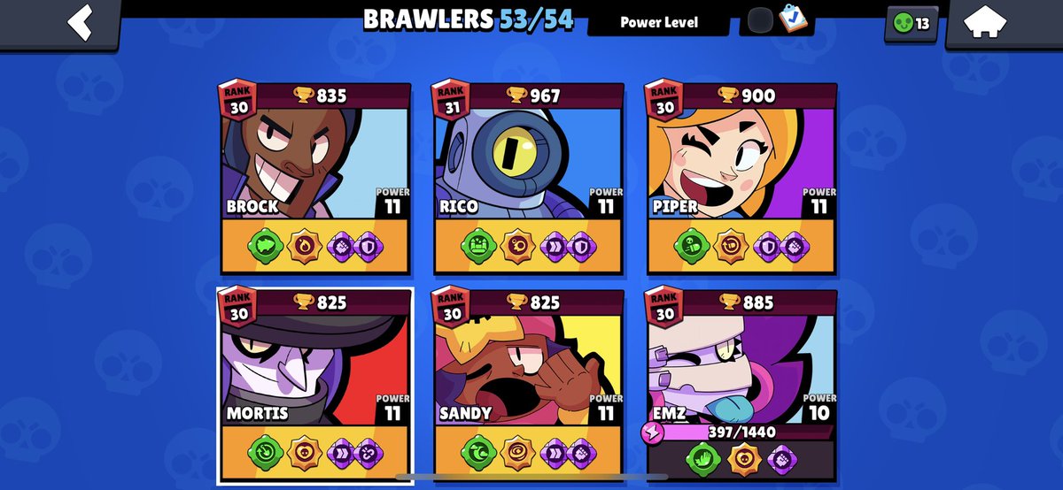 rabakshun's tweet photo. @yarn_bs @kartoff31 @A4rt_ @Frank_Supercell @If__Ali @pumpkintron look at how much the power points of my brawlers shot up after i got the offer! https://t.co/pBxkHozm8w