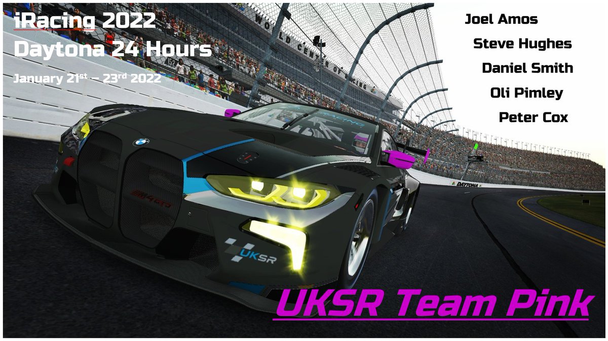 UKSimRacing_'s tweet photo. We have 9 teams entering into the 12PM @iRacing #Daytona24 timeslot today! Good luck to all racing. We'll be updating you throughout the 24 hours here and on our twitch: https://t.co/TDypzI3RBR 🙏 https://t.co/EAOyO35gxy