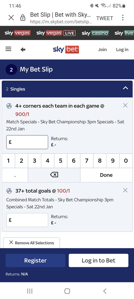 bubblenortheast's tweet photo. @WilliamHill Looks like I'll join sky bet https://t.co/9qHxwP4eUW