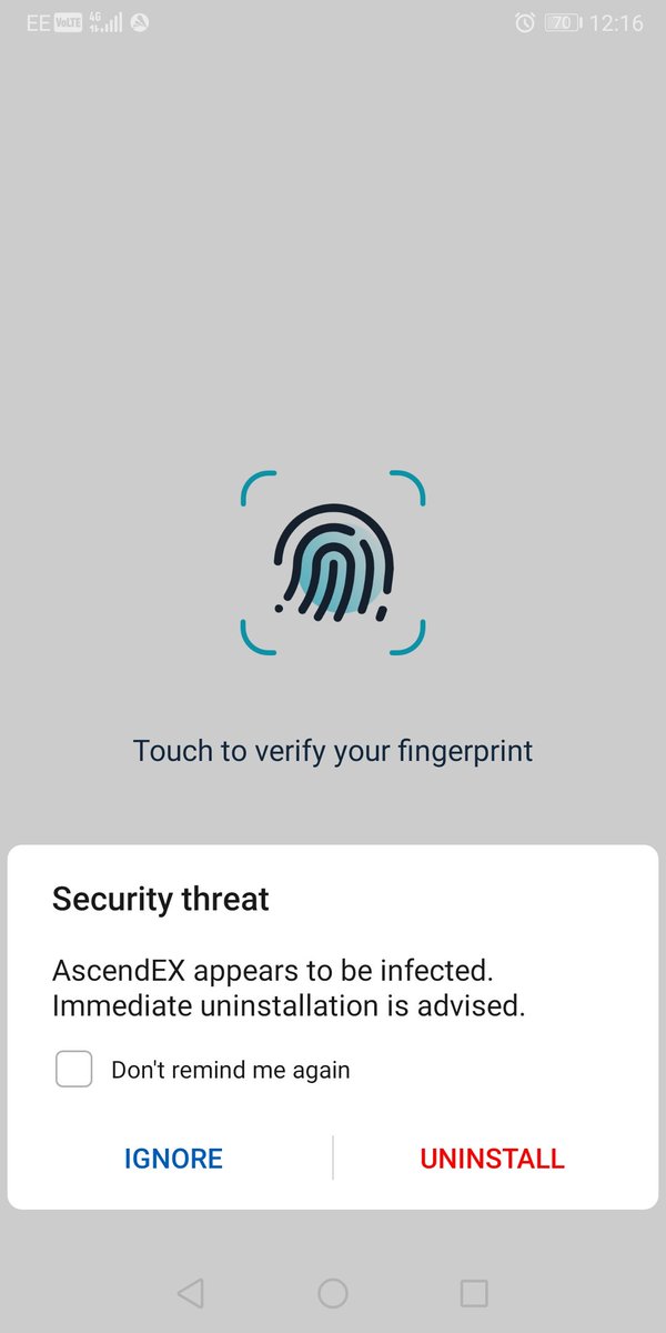 catalanbull's tweet photo. @AscendEX_Global is that just my phone or did you get someone else with the same problem? https://t.co/yrRZT4DqPB