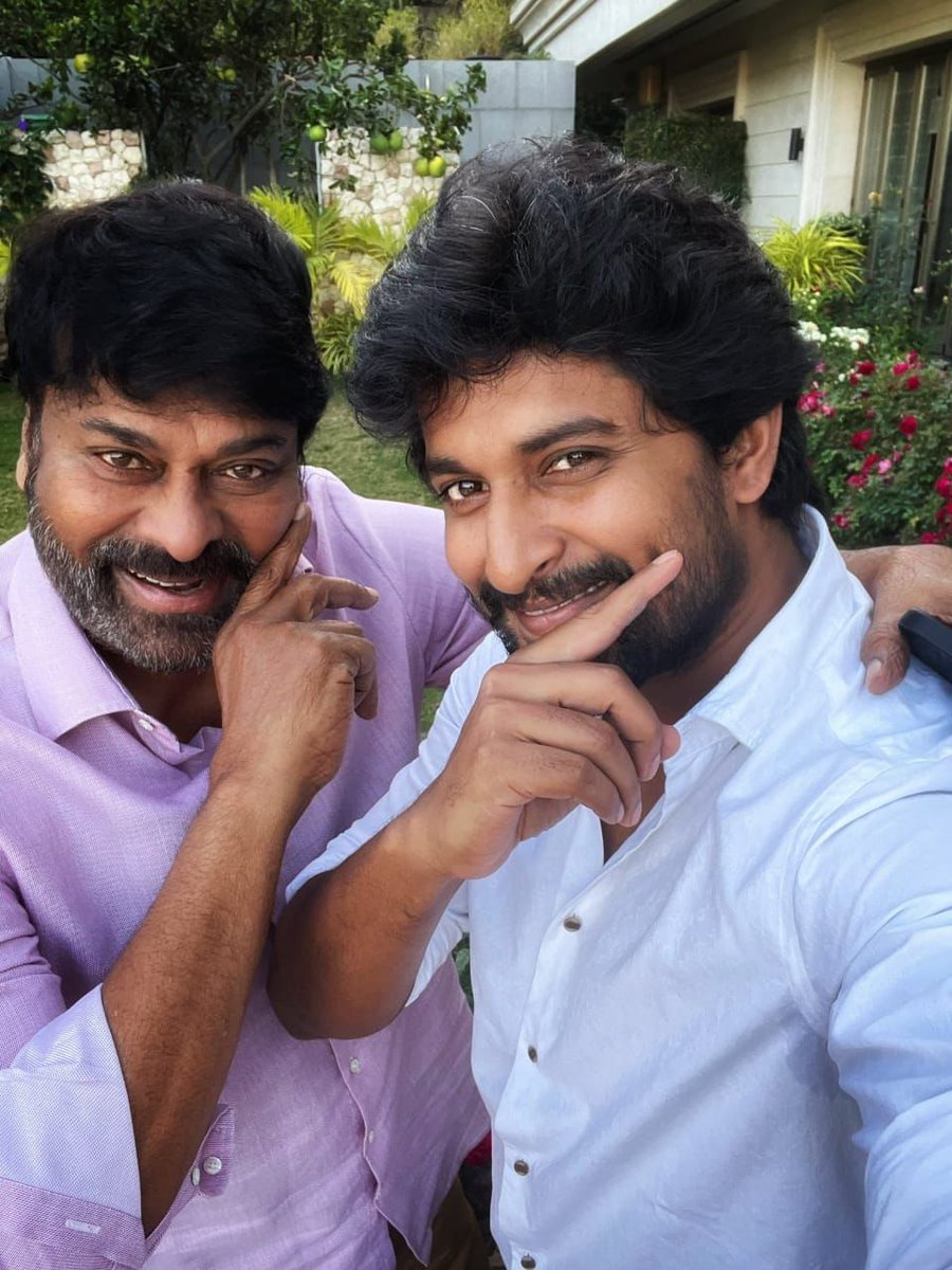 RinkuGupta2012's tweet photo. MEGA π @KChiruTweets watched & Loved NaturalStar @NameisNani βs #ShyamSinghaRoy π₯
#BlockBusterClassic π₯
@Sai_Pallavi92 @IamKrithiShetty @Rahul_Sankrityn @MickeyJMeyer @vboyanapalli @NiharikaEnt https://t.co/acMAl9eKhs