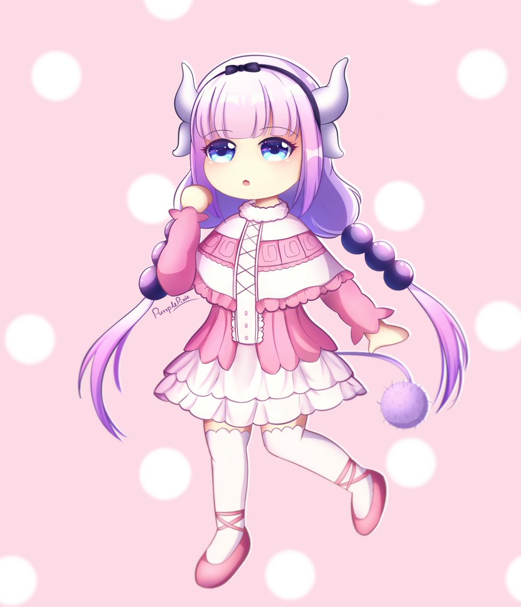 PurrplePixie's tweet photo. Kanna Kamui🌸

#kannakamui #dragonmaid #kobayashisanchinomaiddragon #cuteanimegirl #kawaiiaesthetic #kawaiigirl #cute #digitalillustration #animeart #commissionsopen #kawaii #pink #kannakamuifanart https://t.co/V79qymj9Rh
