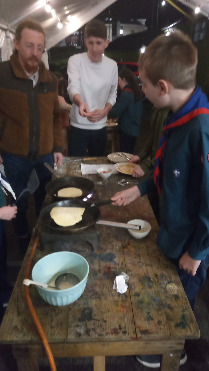 We welcomed so many new Scouts last night!!

We have been doing an international theme which finishes next week, lots of fun with cooking, learning about different countries and different scout associations.

#WeR75th #Scouting #100YearsOfThe75th #centenary ⚜️