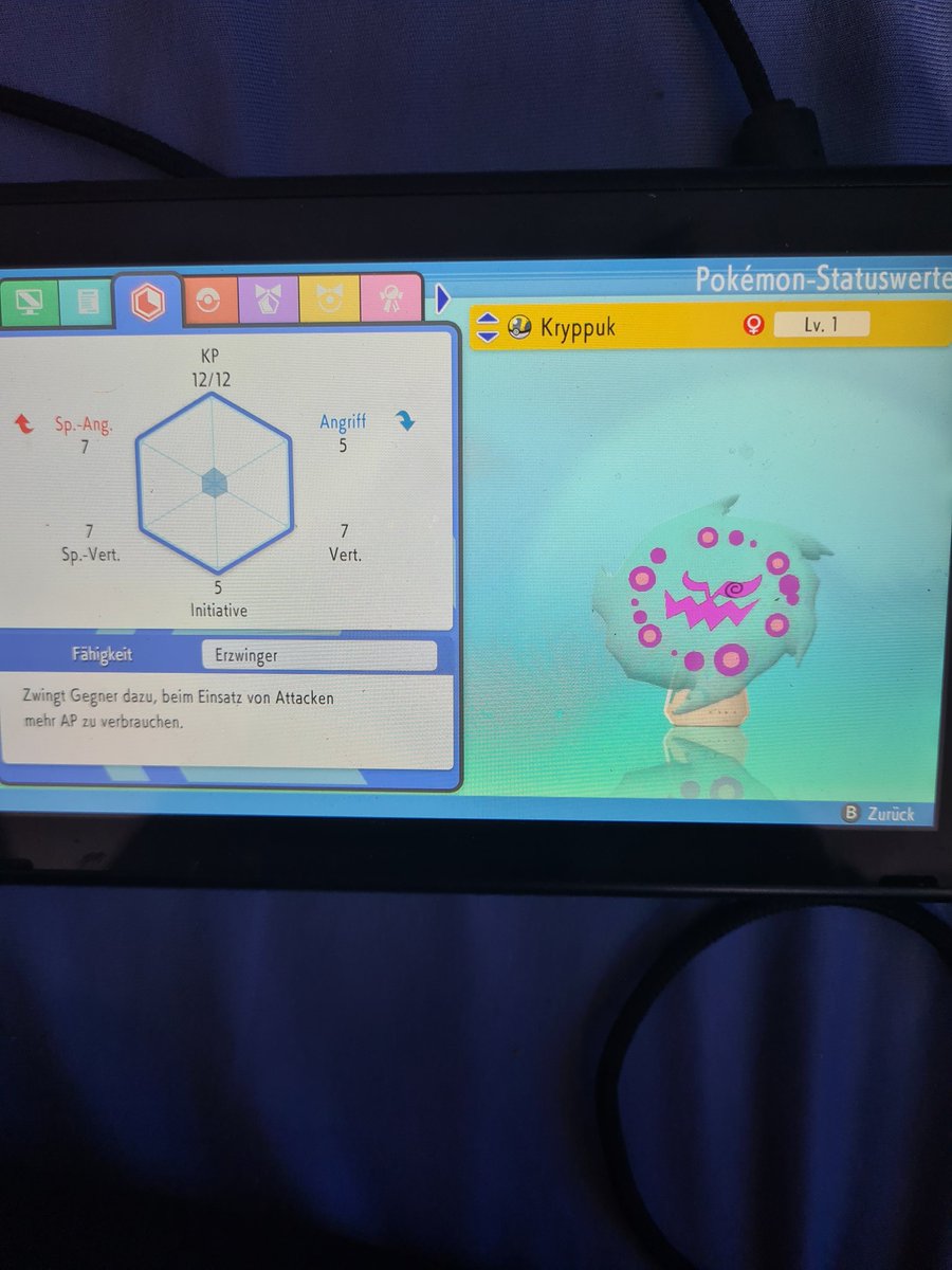 Shiny kryppuk nach 181 eiern Team Mitglied  Nr 4 <a href="/Mulay91/">Mulay</a>  <a href="/bushidooootiger/">Tiger</a>