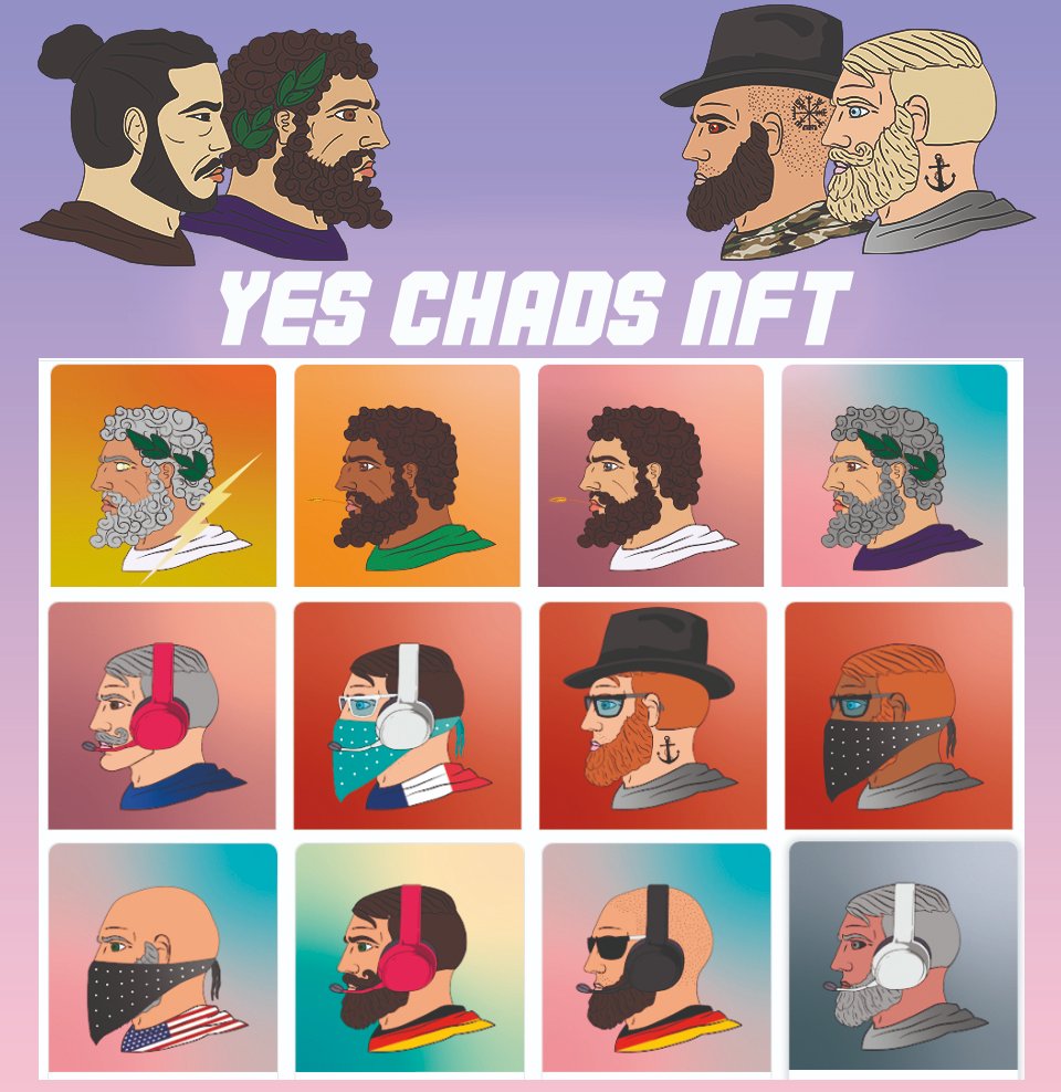 Yes Chad #515 - Yes Chads NFT