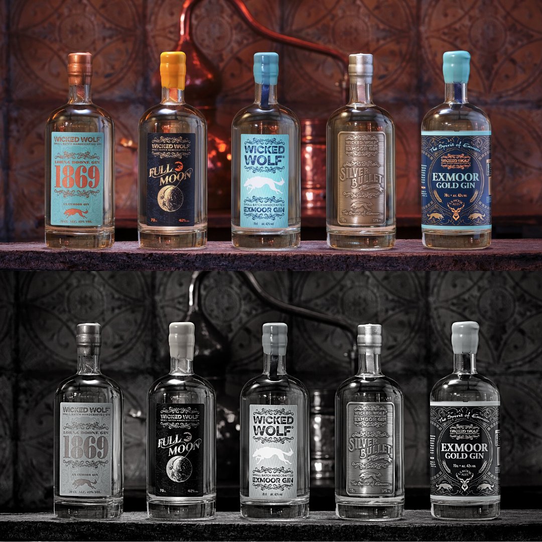 wickedwolfgin's tweet photo. πΊ Wicked Wolf Gin
πΊ Full Moon Gin
πΊ Lorna Doone 1869 Gin
πΊ Exmoor Gold Gin
πΊ Silver Bullet Gin
Which is your favourite?
#trynewthings #trynewgins #newgin #tryinggin #wickedwolfgin #thespiritofexmoore #origionalwickedwolf #exmoorgold #fullmoongin #1896gin #silvertbullet https://t.co/zvPg6xfzvK