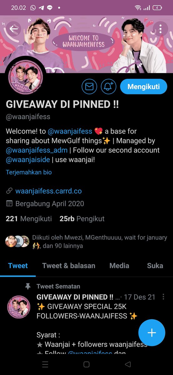 MIUGUPPP's tweet photo. GSKSHSK DI UNFOLL😭😭😭

Iya sih, udah lama juga gak on. Ada yg difollback ga? Mau nitip menfess buat AU hehehe🥺 https://t.co/hC9gN9W5xu
