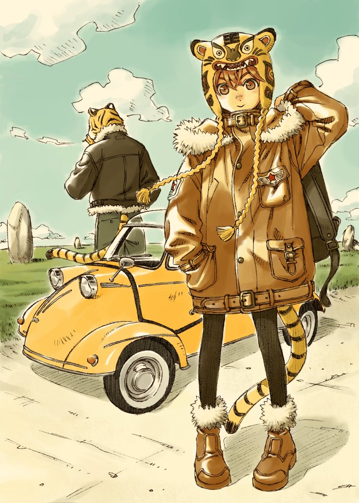 「とりあえず12年前の年賀絵でも貼っておきましょう 」|丸山 薫 『司書正』巻一 発売中のイラスト