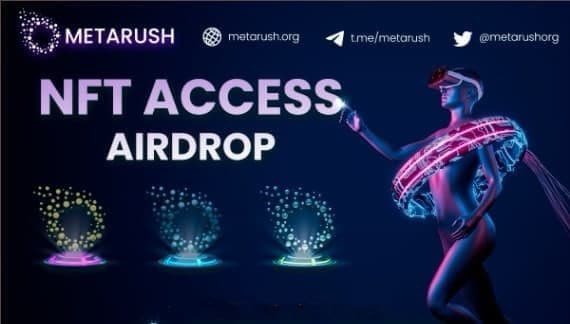 New Airdrop: Metarush 
🎁Reward: 777 $RUSH 
Winners: 2,000 
Distribution date: 10th of February 

👉Airdrop Page: share-w.in/rpepff-48084

➖Complete the social tasks 
➖Submit your BEP-20 Wallet address 

#Airdrop #Crypto #BSC #BinanceSmartChain #Bitcoin #NFT
