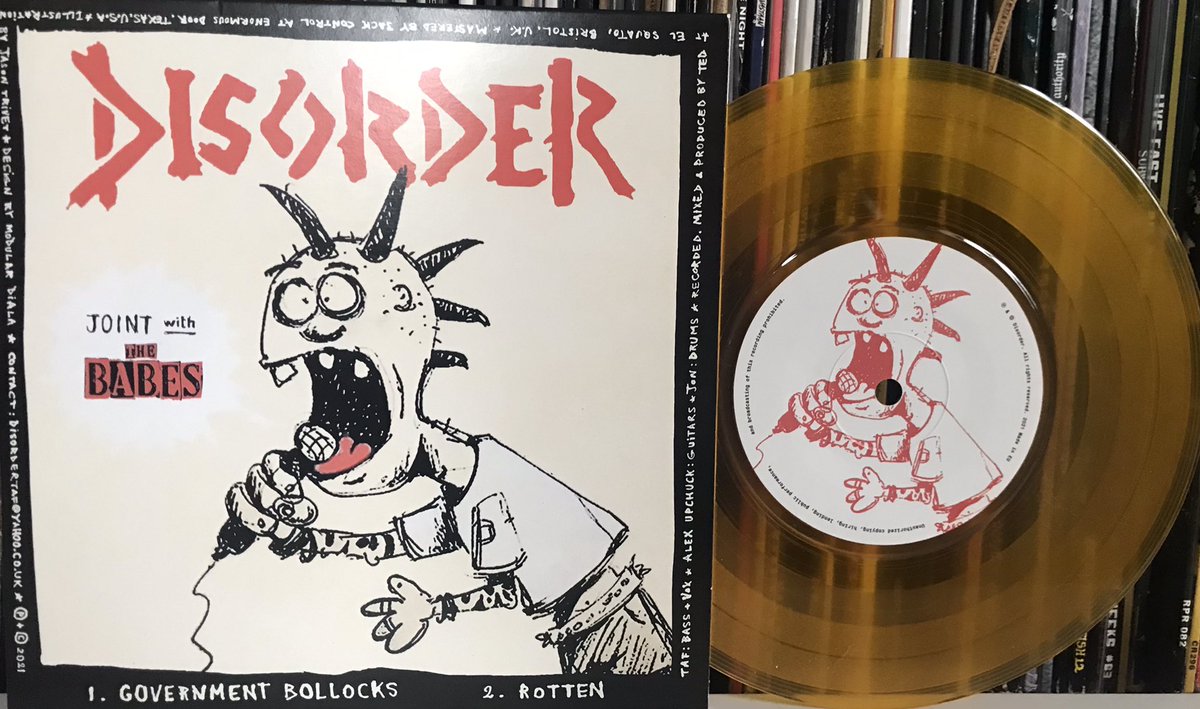 We made a split 7” album with punk legends DISORDER. Limited edition of 230 copies.
Shipping worldwide with tracking number.
It comes with a poster. You can purchase it in our website or send us a DM. #punk