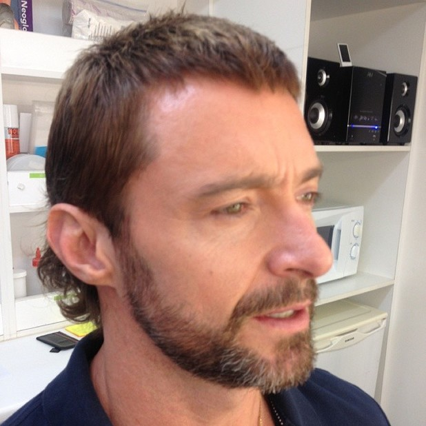 Llwyd_Owen's tweet photo. @cymrogav This is the image I show my barber, EVERY TIME. If anything, I'm better looking than Jackman. Great barber, fair play.  #mullet4life https://t.co/GNgmfCKgp6