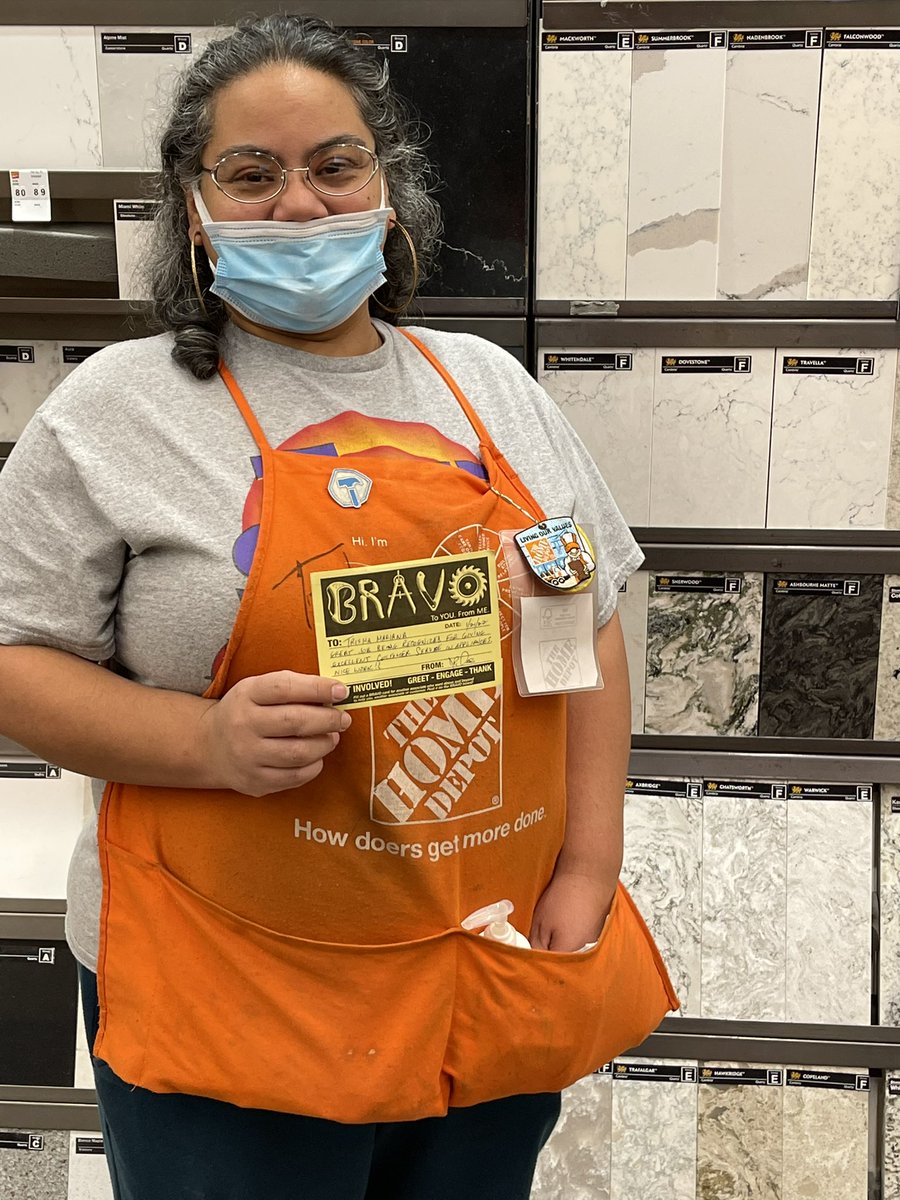 BRAVO to Tricia Mariana for being recognized in a VOC Survey for delivering an outstanding customer experience in Appliances!! Excellent work Tricia!! <a href="/JamesBarger7/">Barger</a> <a href="/TonjesBetty/">Betty Tonjes</a> <a href="/ChadDantin/">Chad Dantin</a> <a href="/ChrisDurand_HD/">Chris Durand</a>