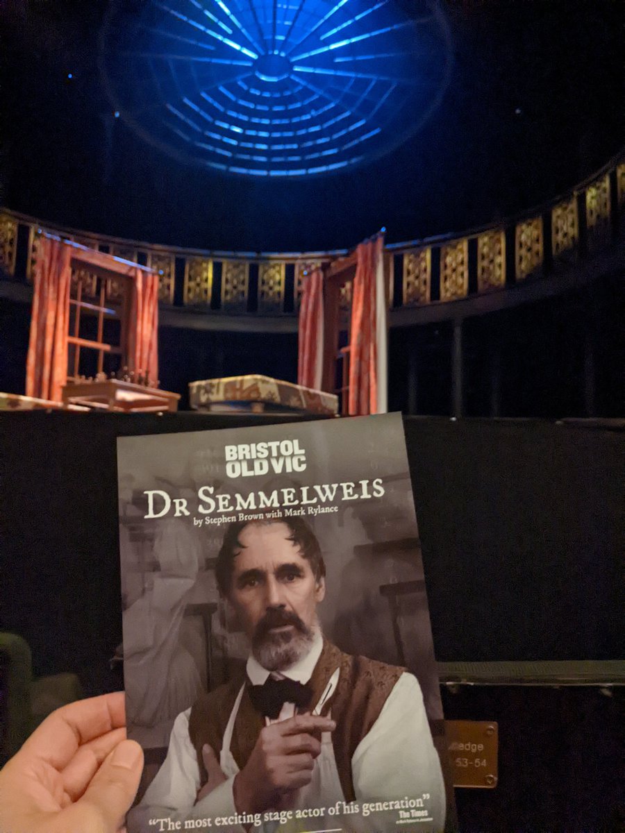 This was ace! String quartet and the incorporation of dance was really good!I had bought these tickets back in early 2020 for that summer, then forgot all about it till I got rescheduled tickets.

#drsemmelweis <a href="/BristolOldVic/">Bristol Old Vic</a>