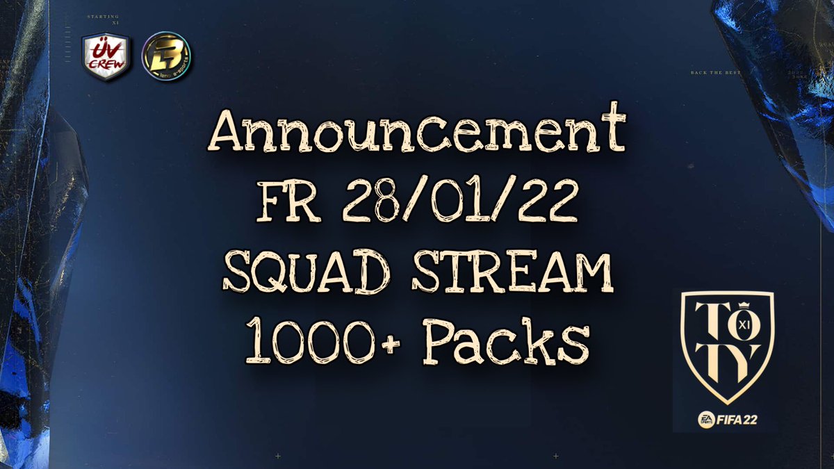 Safe the Date…. 📅

28/01/2022 - 21:00