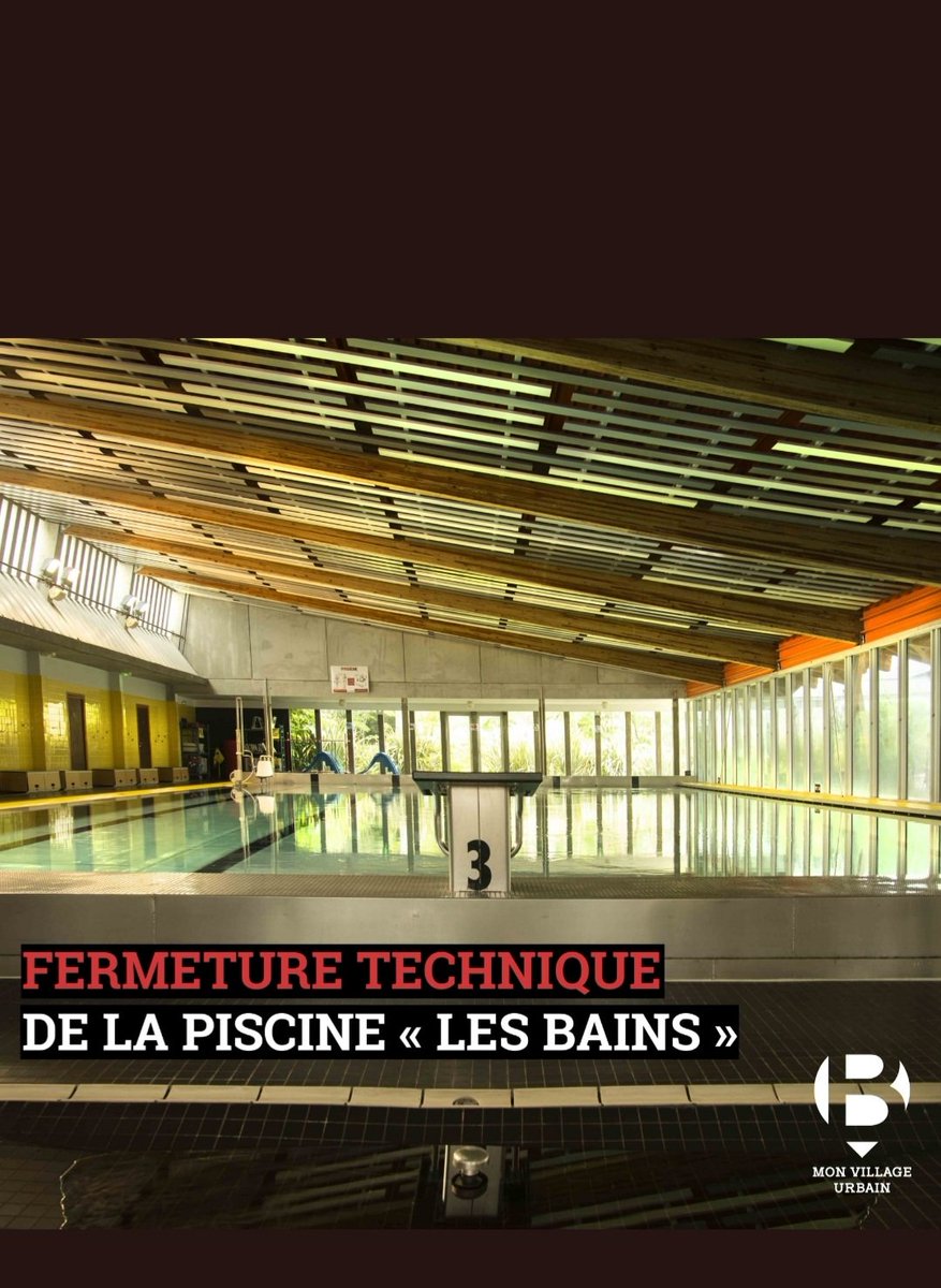 FlorianDarcos's tweet photo. @villedebegles Ville Sportive.⚠️ 🏊‍♂️🏊‍♀️🏊 ⚠️

Fermeture exceptionnelle de votre bassin!

Suite à un incident technique, nous devons fermer votre piscine.
Nous sommes désolés et faisons le maximum pour vous autoriser à nouveau l'accès le jeudi 27 / 01. 

🙏 de votre patience. https://t.co/vnTERx5rQI