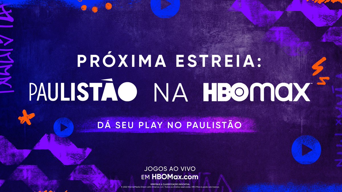 Semana que vem começa o Paulistão e eu já tô PRONTA. Quem aí tá com a empolgação lá em cima pra assistir ao melhor do futebol no meu site? ⚽️ #PaulistãoNaHBOMax