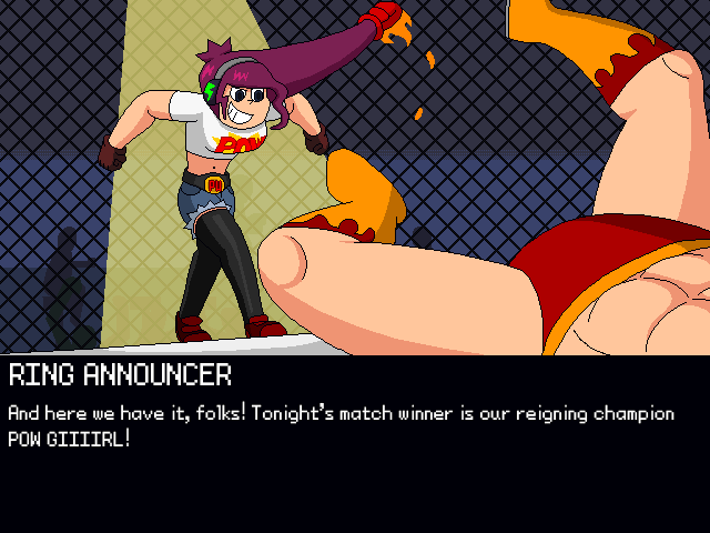 Lord_Garabato's tweet photo. For today's #screenshotsaturday I'll show you the first scene from Pow Girl's arcade mode, which has been added to my fighting game today. Feel free to check it out!
https://t.co/vrwqLQzBPR
#pixelart|#Fightinggames|#FM2nd https://t.co/2y9abDI5sU