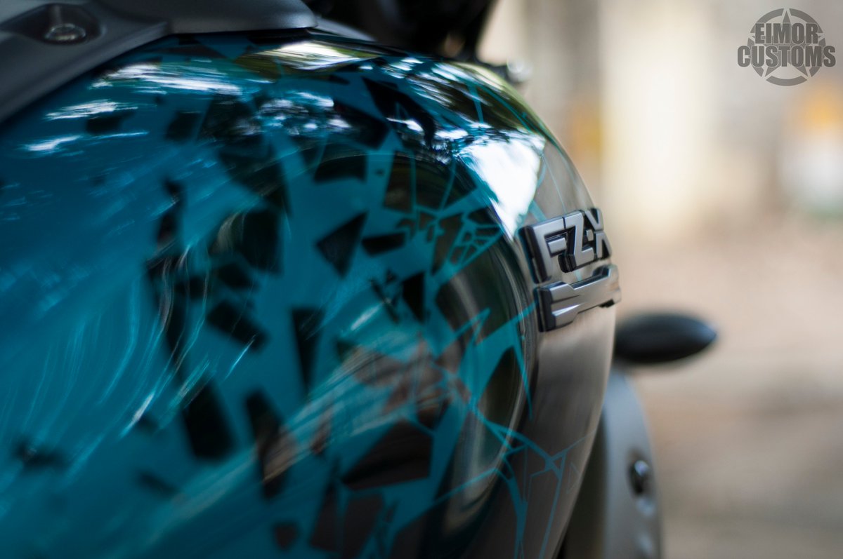 EimorCustoms's tweet photo. ~ CustomizeFZX Challenge ~ 
“Art &amp; Motorcycles are not two different things,” believes Eimor Customs, winners of the #CustomizeFZX Challenge.#YAMAHA #EIMORCUSTOMS https://t.co/IvoumrPSYQ